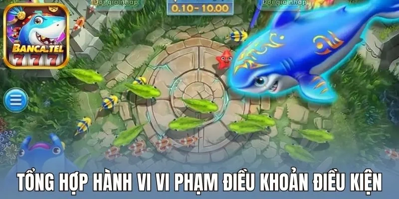 Tổng hợp hành vi vi phạm điều khoản điều kiện