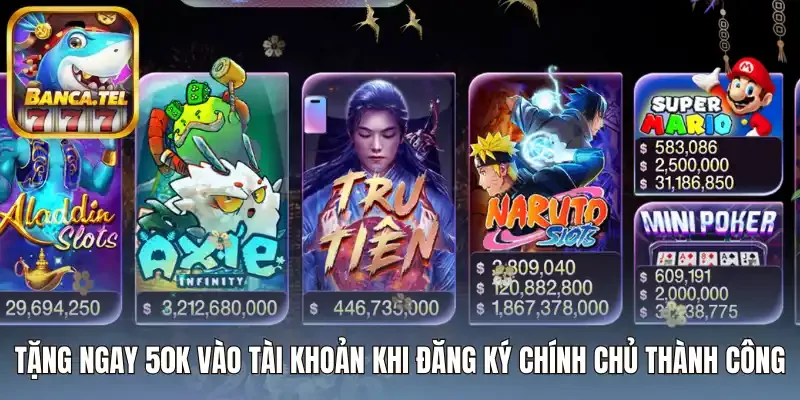 Tặng ngay 50K vào tài khoản khi đăng ký chính chủ thành công