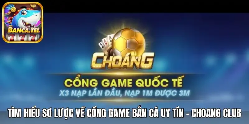 Tìm hiểu sơ lược về cổng game bắn cá uy tín - Choang Club